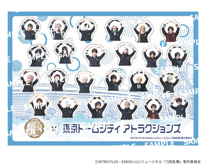 1 original B6 size sticker (late edition)
