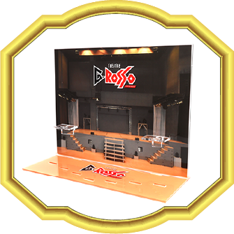 Theatre G-Rosso original acrylic stage